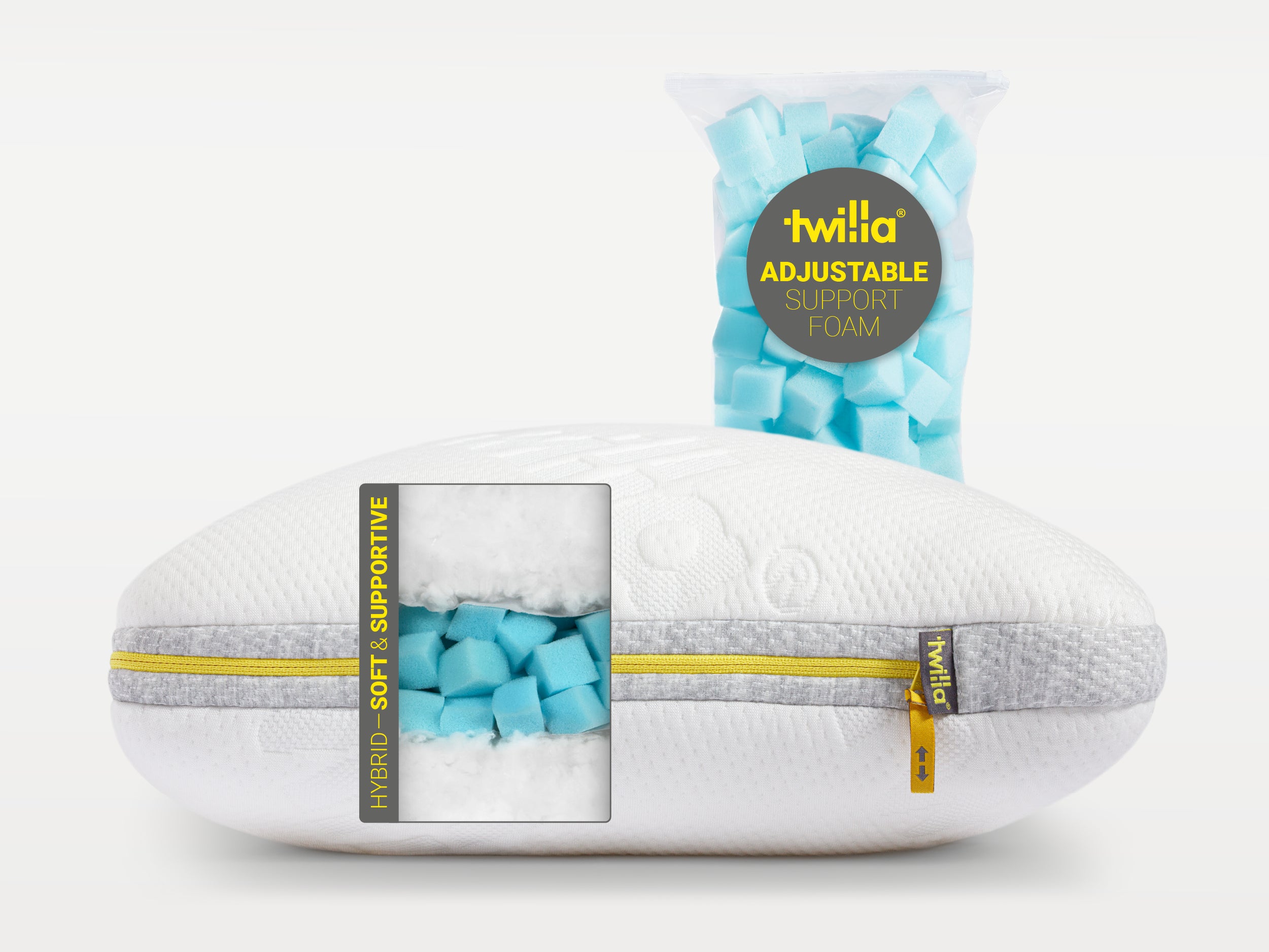 Twilla Adjustable Side Sleeper Pillow