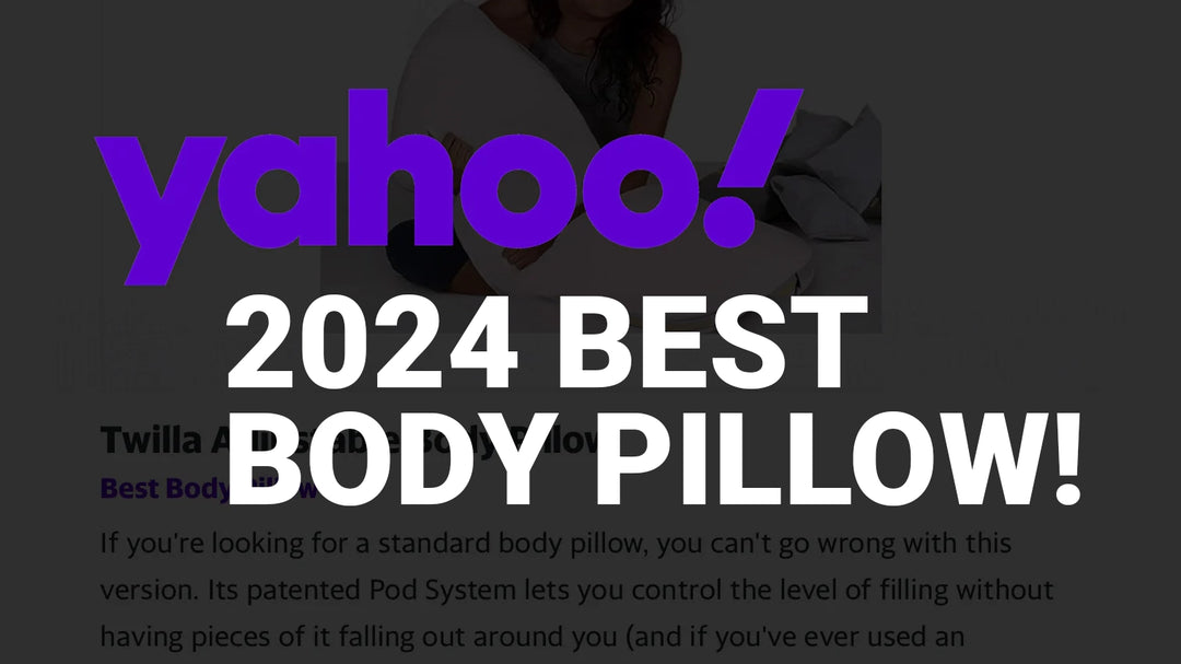 Yahoo! Names Twilla the BEST Body Pillow of 2024!