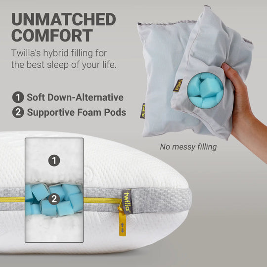Twilla Adjustable Pillow