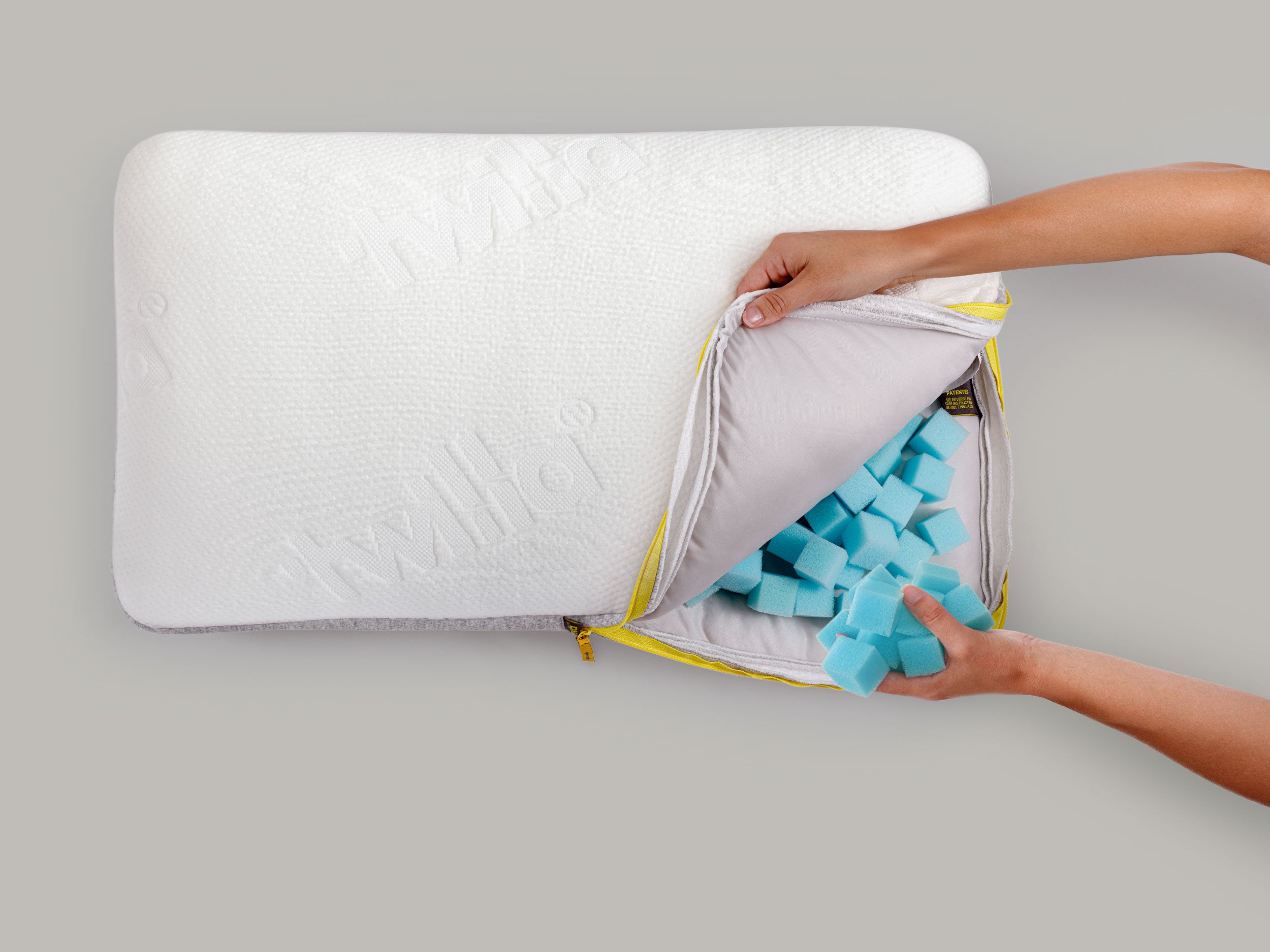 Twilla Pillow, Top, Best Custom Pillow for Neck Support, Pain Relief, Back and Side Sleepers.