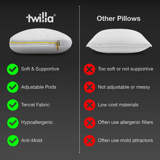 Twilla Adjustable Pillow