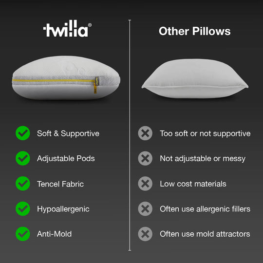 Twilla Adjustable Pillow