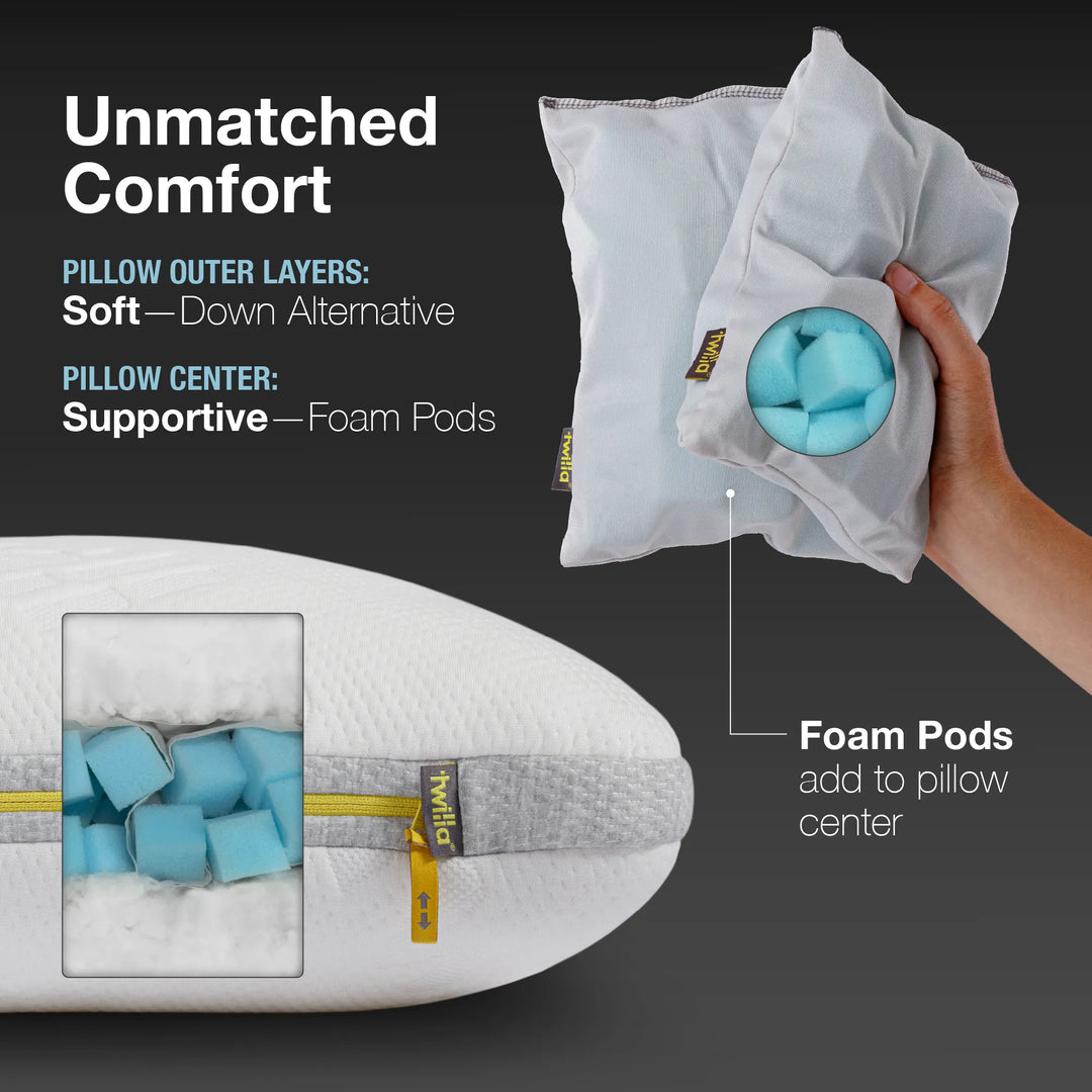 Twilla Adjustable Pillow