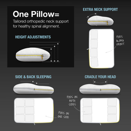 Twilla Adjustable Pillow